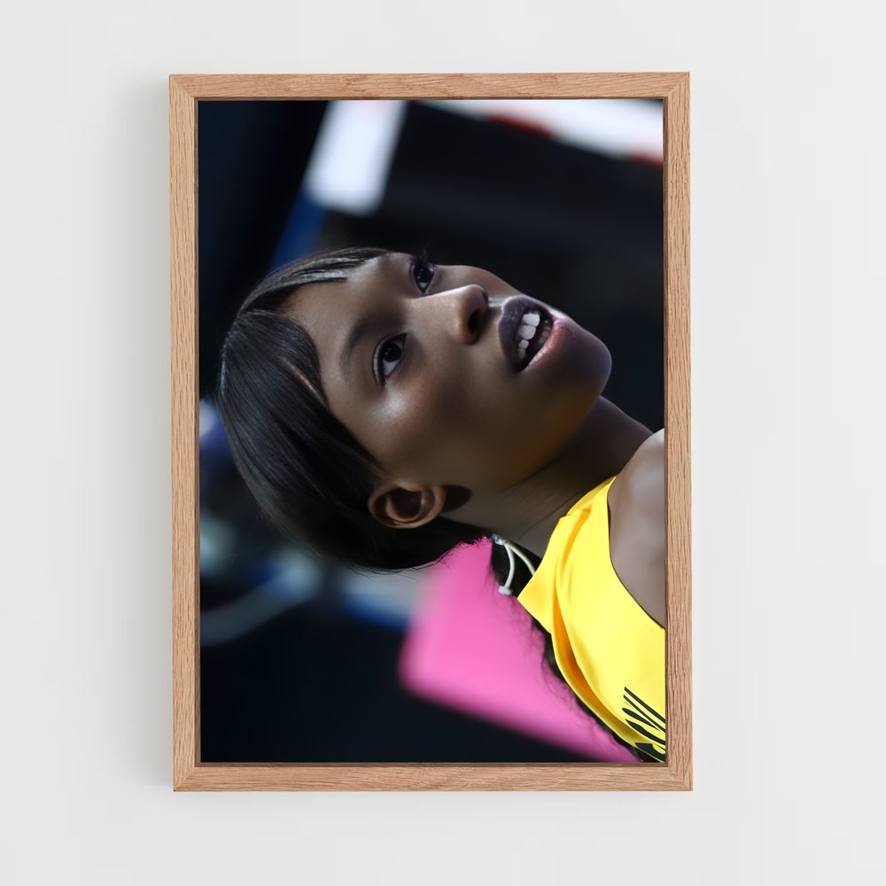 Poster Paola egonu reflète – affiche Volleyball (vue 4)